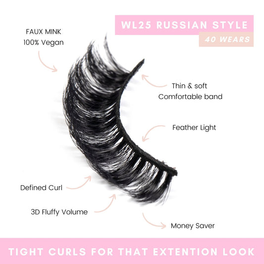 All or Nothing Value Bundle - Fluffy - Magnetic Eyelashes WitchyLashes