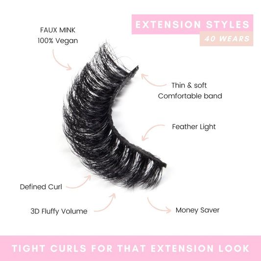 WL27 - Volume Russian Style - Magnetic Eyelashes WitchyLashes