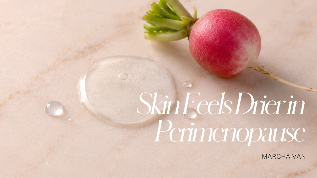 Why Your Skin Feels Drier in Perimenopause (And the Science of HA)