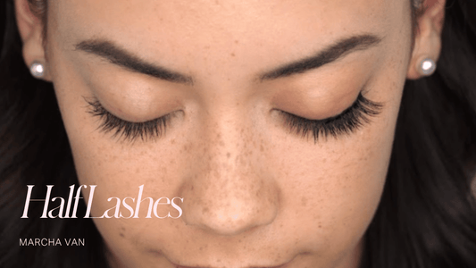 What Are Half Lashes? The Easiest Way to Lift Your Eyes