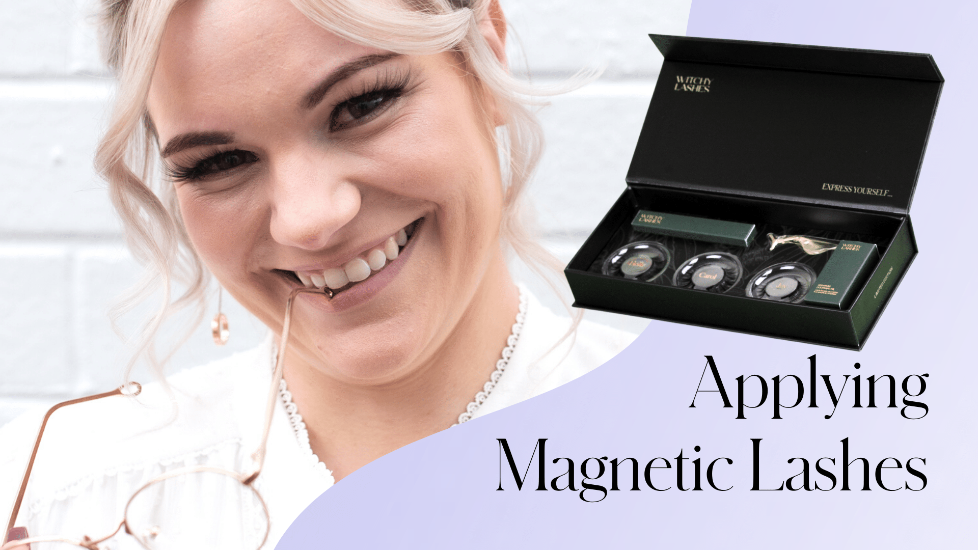 Load video: Applying our Magnetic Lashes is easy. Simply line your lash line with our strong magnetic liner, then grab your lash and apply it to your lash line. You will feel the lashes simply click into place. Easy and convenient for all day wear. We stock Australia's best magnetic eyelashes and you will love the way they make you feel.