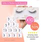 Invisible Lashes Single or Bulk buy - Magnetic Eyelashes WitchyLashes