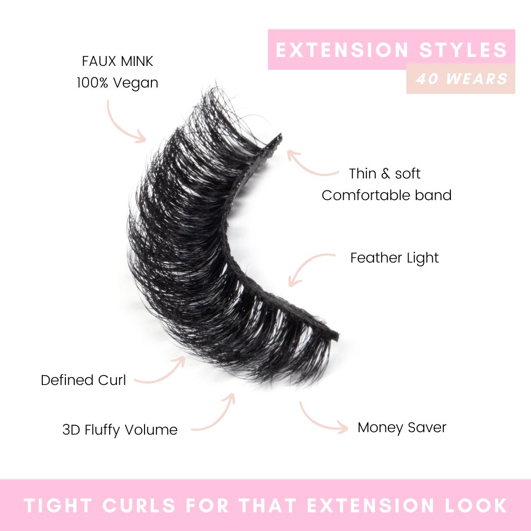 WL27 - Volume Russian Style - Magnetic Eyelashes WitchyLashes
