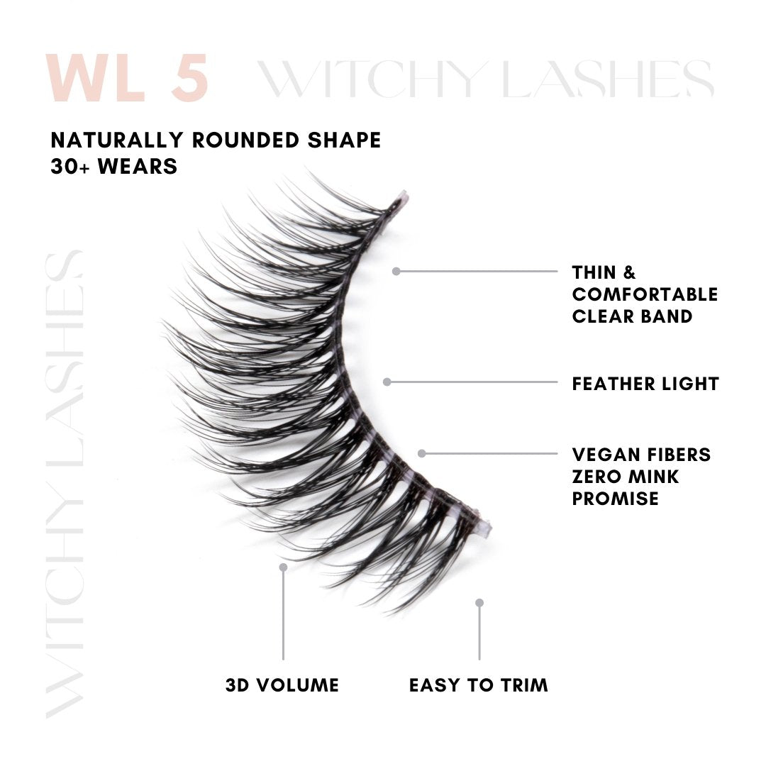 WL5 - Magnetic Eyelashes WitchyLashes